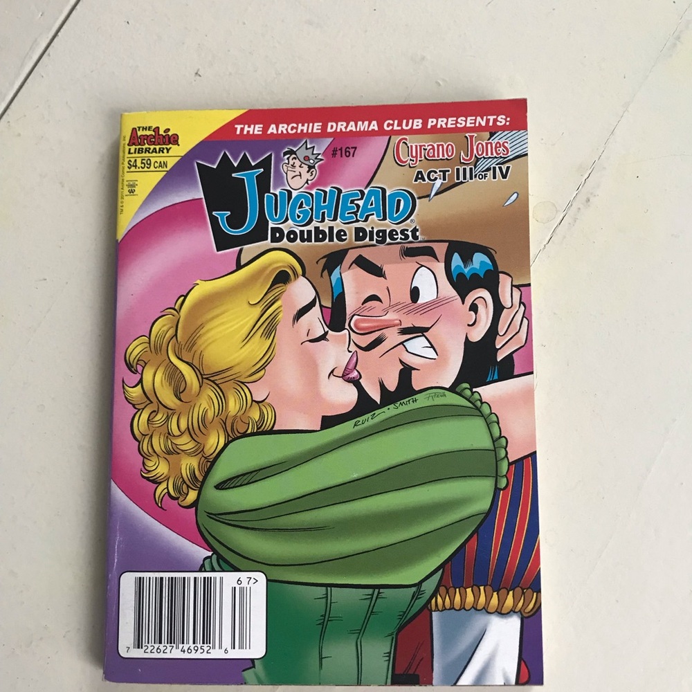 Jughead Double Digest Comic Book #167 - Green Cover Accent